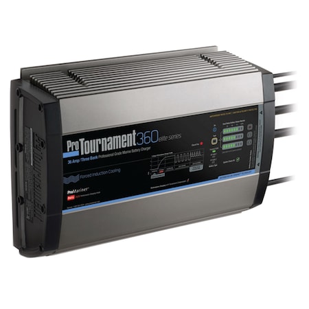 Promariner ProTournament 360 <i>elite</i> Triple Charger - 36 Amp, 3 Bank 52036